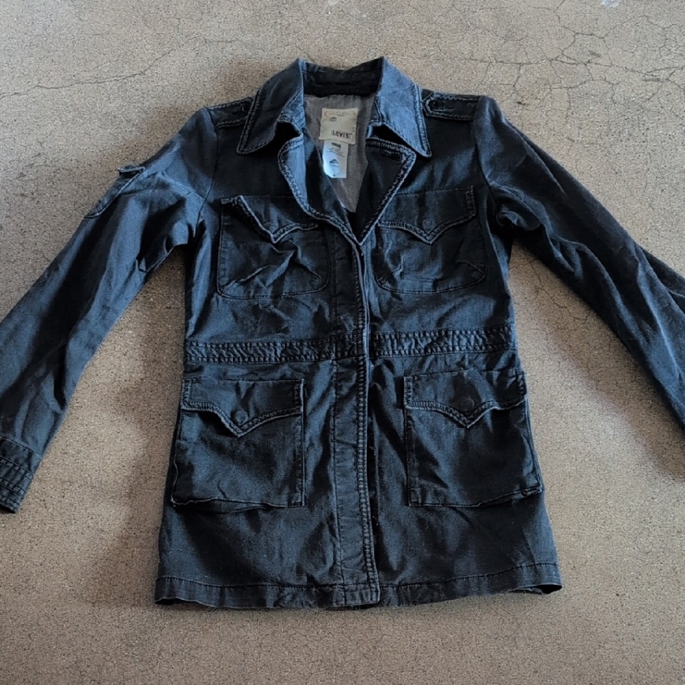 Levi's Charcoal Utility Jacket